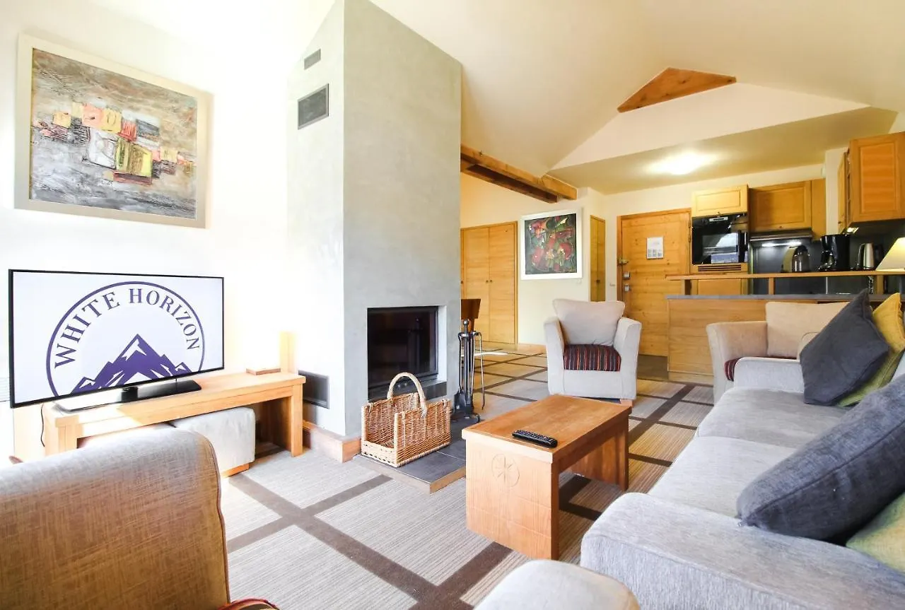 Apartament Exceptional 3 Bed Penthouse With Fireplace And Stunning Views Flaine Francja