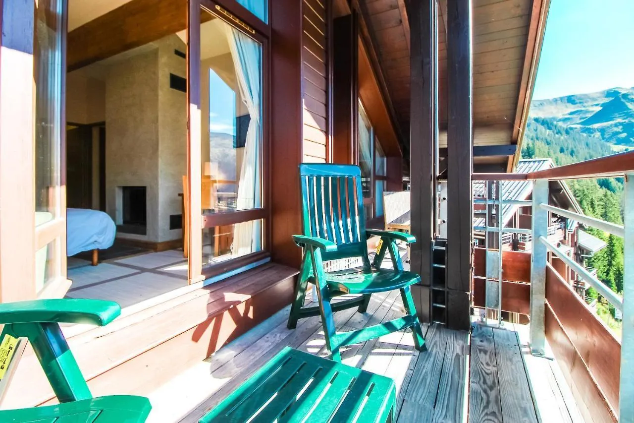 Exceptional 3 Bed Penthouse With Fireplace And Stunning Views Flaine Francja