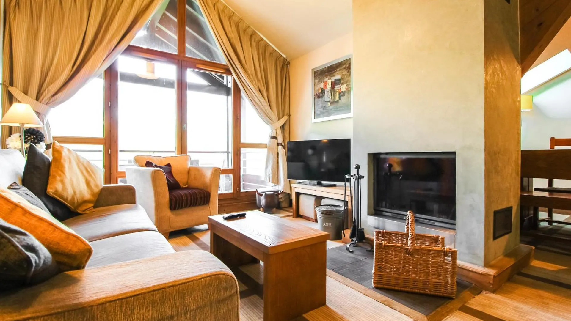 Apartament Exceptional 3 Bed Penthouse With Fireplace And Stunning Views Flaine