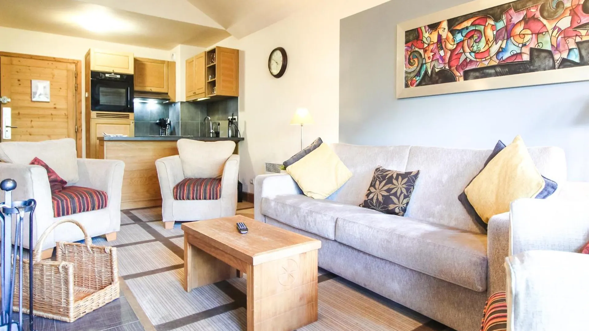 Exceptional 3 Bed Penthouse With Fireplace And Stunning Views Flaine Francja