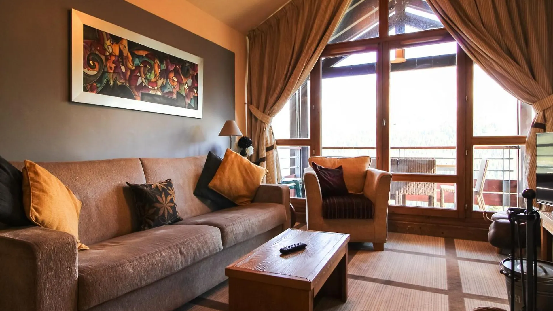 Exceptional 3 Bed Penthouse With Fireplace And Stunning Views Flaine