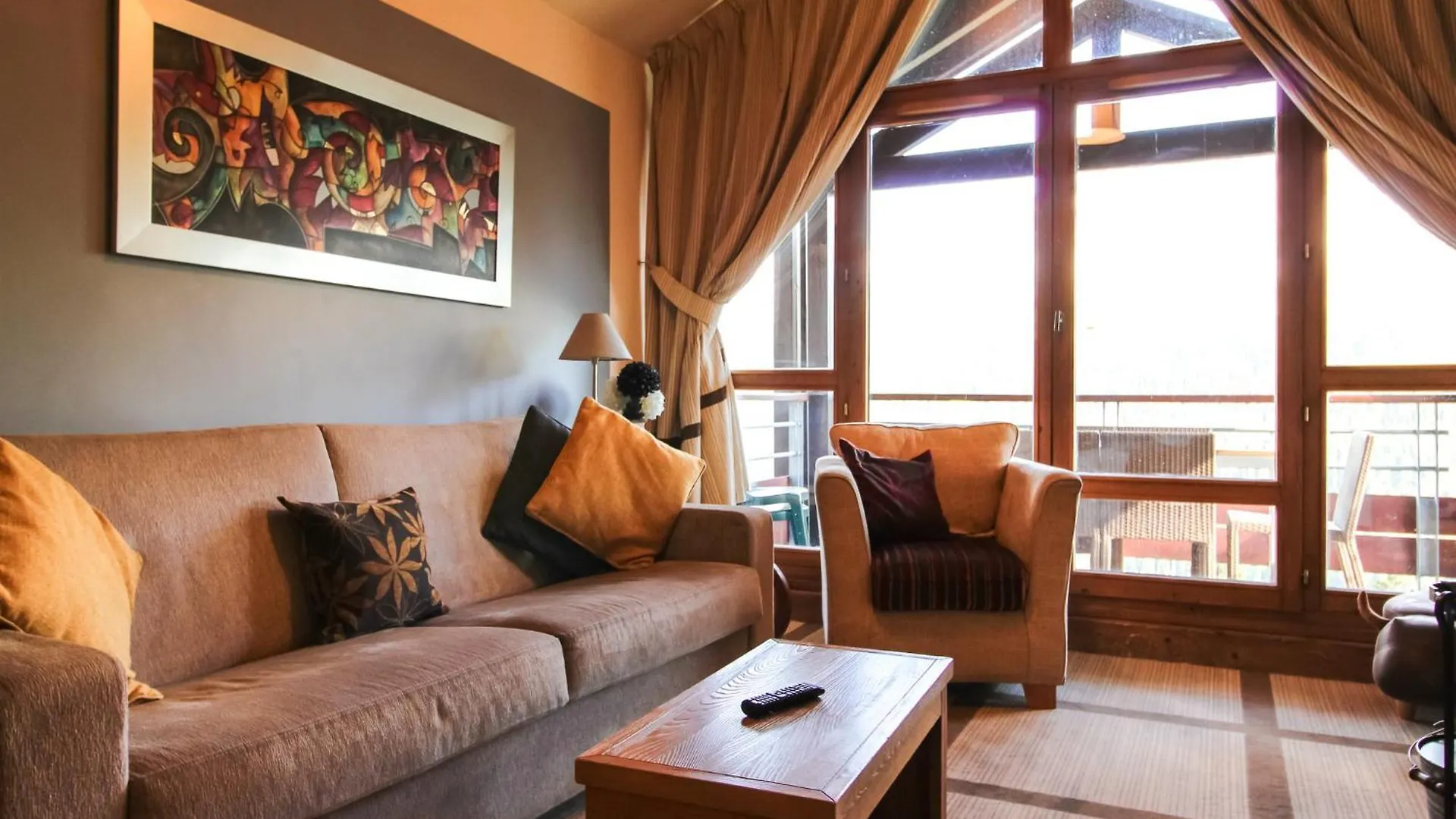 Apartament Exceptional 3 Bed Penthouse With Fireplace And Stunning Views Flaine Francja